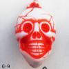 Imitate Wood Acrylic Pendant,  Skeleton 14x23x11mm Hole:1mm,  Sold by Bag