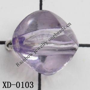 Faceted Round Acrylic Beads 10x10mm Hole:1mm Sold by Bag