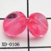 Drum Acrylic Beads 7x8mm Hole:1mm Sold by Bag