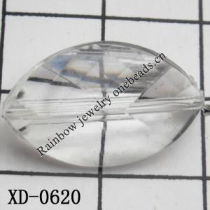 Horse Eye Acrylic Beads 14x22mm Hole:1mm Sold by Bag