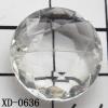 Faceted Rondelle Acrylic Beads 17mm Hole:1mm Sold by Bag