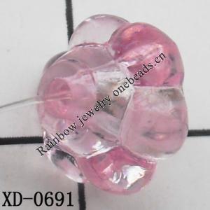 Acrylic Beads 10x9mm Hole:1mm Sold by Bag