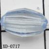 Facted Drum Acrylic Beads 12x7mm Hole:1mm Sold by Bag