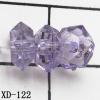 Faceted Rondelle Acrylic Beads 4x7mm Hole:1mm Sold by Bag