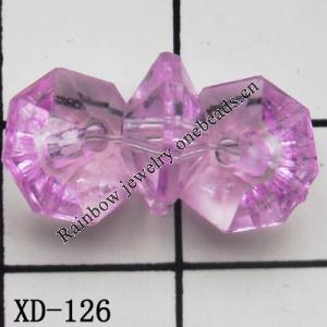 Faceted Rondelle Acrylic Beads 5x9mm Hole:1mm Sold by Bag