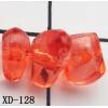 Chips Acrylic Beads 4x8mm Hole:1mm Sold by Bag