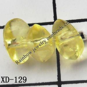Chips Acrylic Beads 7x3mm Hole:1mm Sold by Bag