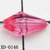 Bicone Acrylic Beads 12x7mm Hole:1mm Sold by Bag