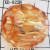 Faceted Round Acrylic Beads 25x25mm Hole:10.5mm Sold by Bag