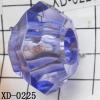 Faceted Rondelle Acrylic Beads 18x30mm Hole:10mm Sold by Bag