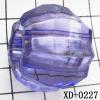 Faceted Round Acrylic Beads 25x25mm Hole:10mm Sold by Bag