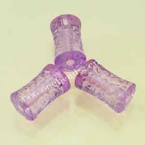 Acrylic Beads Column 10x16mm Sold by Bag