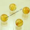 Transparent Acrylic Beads Round 6mm Sold by Bag