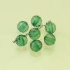 Transparent Acrylic Beads Faceted Round 6mm Sold by Bag