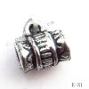 Antique Silver Acrylic Beads 8x8mm Hole:1mm  Sold by Bag