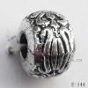 Antique Silver Acrylic Beads-Spacer 7x10mm Hole:3mm Sold by Bag