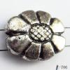 Antique Silver Acrylic Beads 20x15mm Hole:2mm Sold by Bag