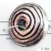 Antique Silver Acrylic Beads Rondelle 20x20x7mm Hole:4mm Sold by Bag