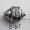 Antique Silver Acrylic Beads 18x13x11mm Hole:1mm Sold by Bag