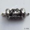 Antique Silver Acrylic Beads-Spacer 4x7mm Hole:1mm Sold by Bag