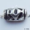 Antique Silver Acrylic Beads-Spacer 5x8mm Hole:1mm Sold by Bag