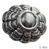 Antique Silver Acrylic Beads 25x30x17mm Hole:2mm Sold by Bag