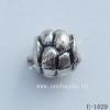 Antique Silver Acrylic Beads Round 7x7mm Hole:1mm Sold by Bag