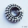 Antique Silver Acrylic Beads-Spacer 8mm Hole:2.5mm Sold by Bag