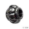 Antique Silver Acrylic Beads-Spacer 7x9mm Hole:3mm Sold by Bag