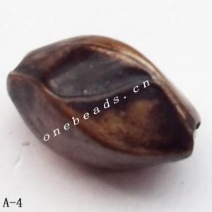 Antique Copper Acrylic Beads 7x13mm Hole:1.5mm Sold by Bag