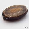 Antique Copper Acrylic Beads Flat Drum 7x13mm Hole:1.5mm Sold by Bag