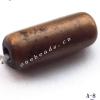 Antique Copper Acrylic Beads Tube 15x6mm Hole:1.5mm Sold by Bag