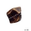 Antique Copper Acrylic Beads 15x12mm Hole:1mm Sold by Bag