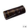 Antique Copper Acrylic Beads Tube 24x10mm Hole:2mm Sold by Bag