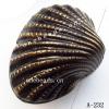 Antique Copper Acrylic Beads 27x22x19mm Hole:2mm Sold by Bag