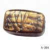 Antique Copper Acrylic Beads Cuboid 13x8x8mm Hole:1mm Sold by Bag