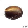 Antique Copper Acrylic Beads Drum 13x10mm Hole:4mm Sold by Bag