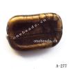Antique Copper Acrylic Beads 20x13mm Hole:1.5mm Sold by Bag