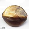 Antique Copper Acrylic Beads 18x24x14mm Hole:2mm Sold by Bag