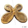 Antique Copper Acrylic Beads Butterfly 44x33mm Hole:2.5mm Sold by Bag