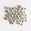 Metal Spacer Beads, Iron, Round, 2.4mm, Sold by Bag ( Stock: 2 Groups )