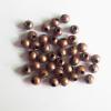 Copper crimp tube beads, seamless, Red bronze 2x2mm. Sold by Bag ( Stock: 3 Groups )