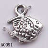 Pendant Lead-Free Zinc Alloy Jewelry Findings,Animal, 11x9mm hole=1.2mm, Sold per pkg of 2000