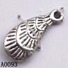 Pendant Lead-Free Zinc Alloy Jewelry Findings, 15x7mm hole=1mm, Sold per pkg of 1500