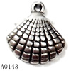 Pendant Lead-Free Zinc Alloy Jewelry Findings, 16x16.5mm, Sold per pkg of 500