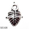 Pendant Lead-Free Zinc Alloy Jewelry Findings, 10x6mm hole=1.2mm, Sold per pkg of 4000