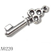 Pendant Lead-Free Zinc Alloy Jewelry Findings, 19x9mm hole=2mm, Sold per pkg of 500