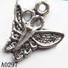 Pendant Lead-Free Zinc Alloy Jewelry Findings, Animal 14x15mm hole=1.5mm, Sold per pkg of 1000