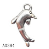 Pendant Lead-Free Zinc Alloy Jewelry Findings, Animal 12x19.5mm hole=1.5mm, Sold per pkg of 1000