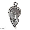 Pendant Lead-Free Zinc Alloy Jewelry Findings, 31x18mm hole=2mm, Sold per pkg of 500